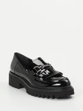 Konstantin Starke – Loafer aus Kalbleder Schwarz Glanz
