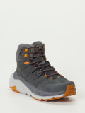 HOKA – Wanderschuh aus Nubukleder und Mesh anthrazit