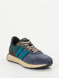 Hogan - Sneaker aus Veloursleder in blau