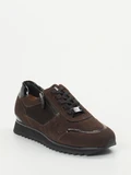 Hassia - Sneaker aus Veloursleder in braun