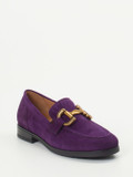 Gabor Comfort – Loafer aus Veloursleder Violett