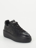Hogan – Plateau-Sneaker aus Lammleder Schwarz