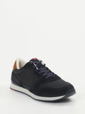 Lloyd – Sneaker aus Kalbleder und Veloursleder Blau