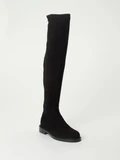 Konstantin Starke - Overknee aus Veloursleder