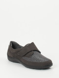 Waldläufer – Bequemschuh aus Nubukleder grau