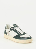 Sioux – Low-Top Sneaker aus Kalbleder weiß
