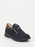 Ganter – Komfort-Sneaker aus Kalbleder dunkelblau