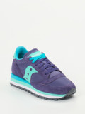 Saucony – Retro-Sneaker aus Veloursleder und Textil Violett