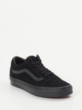 Vans - Sneaker aus Veloursleder in schwarz