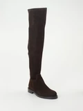 Konstantin Starke - Overknee aus Veloursleder