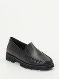 Sioux – Loafer aus Lammleder in Schwarz