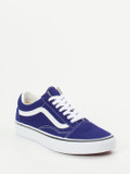 Vans – Sneaker aus Veloursleder in Blau