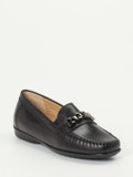 Sioux – Loafer aus Lammleder in Schwarz