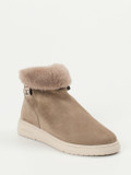 Candice Cooper – Stiefeletten aus Nubukleder taupe