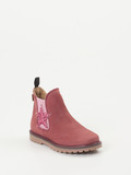 Ralph Harrison Classic – Chelsea Boots aus Nubukleder Altrosa