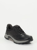 rollingsoft – Komfort-Sneaker aus Kalbleder schwarz