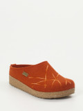 Haflinger – Filzpantoffeln aus Schurwolle ziegelrot