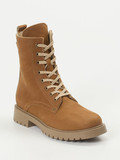 Ralph Harrison Classic – Schnürboots aus Nubukleder Cognac