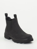 Ecco – Chelsea Boots aus Nubukleder schwarz