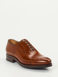 Quarvif – Oxford aus Kalbleder in Cognacbraun