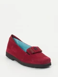 Thierry Rabotin - Slipper aus Veloursleder in rot