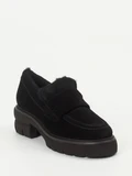Kennel & Schmenger – Loafer aus Veloursleder Schwarz