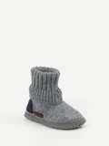 Giesswein – Hüttenschuh aus Wollfilz Mittelgrau
