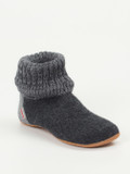 Giesswein – Hüttenschuhe aus Wollfilz in Grau