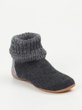 Giesswein – Hüttenschuhe aus Wollfilz in Grau