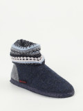 Giesswein – Hüttenschuhe aus Wolle Dunkelblau