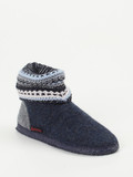 Giesswein – Hüttenschuhe aus Wolle Dunkelblau