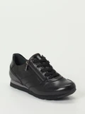 Semler – Komfort-Sneaker aus Kalbleder schwarz