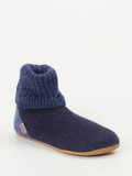 Giesswein – Hüttenschuhe aus Wollfilz Dunkelblau