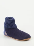 Giesswein – Hüttenschuhe aus Wollfilz Dunkelblau