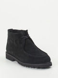 Ludwig Reiter – Desert Boots aus Veloursleder Schwarz
