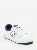 New Balance – Sneaker aus Leder weiß navy