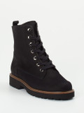 Semler – Schnürboots aus Nubukleder schwarz
