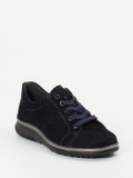 Semler – Komfort-Sneaker aus Veloursleder Dunkelblau
