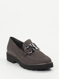 Semler – Loafer aus Nubukleder in Anthrazit