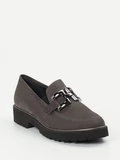 Semler – Loafer aus Nubukleder in Anthrazit