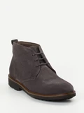 Konstantin Starke - Boots aus Veloursleder in grau