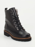 Semler – Schnürboots aus Kalbleder schwarz