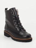 Semler – Schnürboots aus Kalbleder schwarz