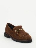Mannori – Loafer aus Veloursleder in Braun