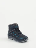 Lowa - Klettboots aus Veloursleder in blau