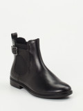 Ecco – Chelsea Boots aus Kalbleder schwarz