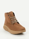 Semler – Schnürboots aus Veloursleder Braun