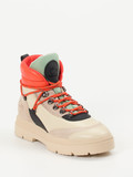 Woolrich – Hiking-Stiefel aus Lammleder multicolor