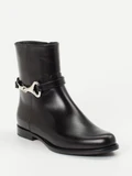 Unützer - Stiefelette aus Kalbleder in schwarz