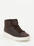 HUB - Sneaker high aus Fettleder in braun